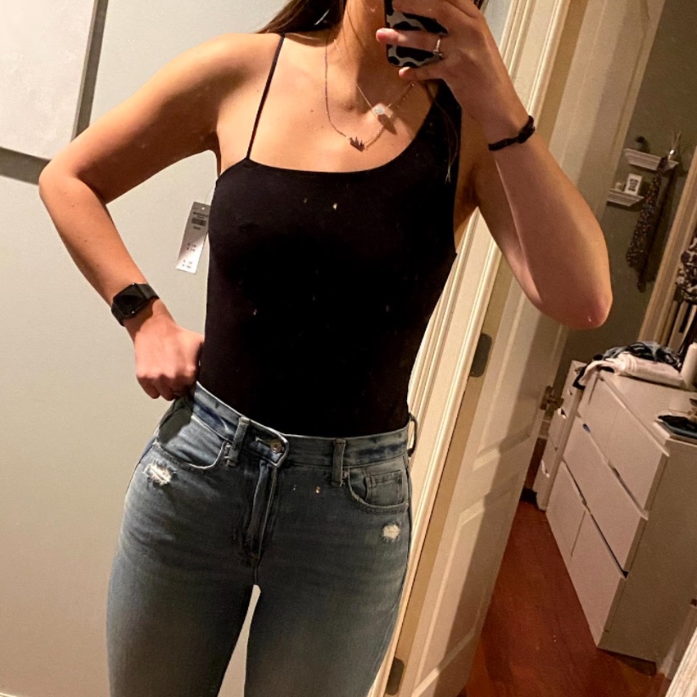 Abercrombie Black Bodysuit